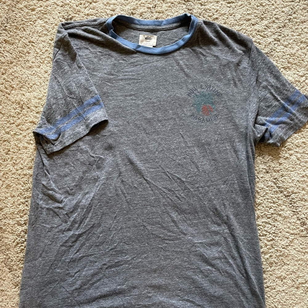 Vans “now exiting paradise” tee shirt.